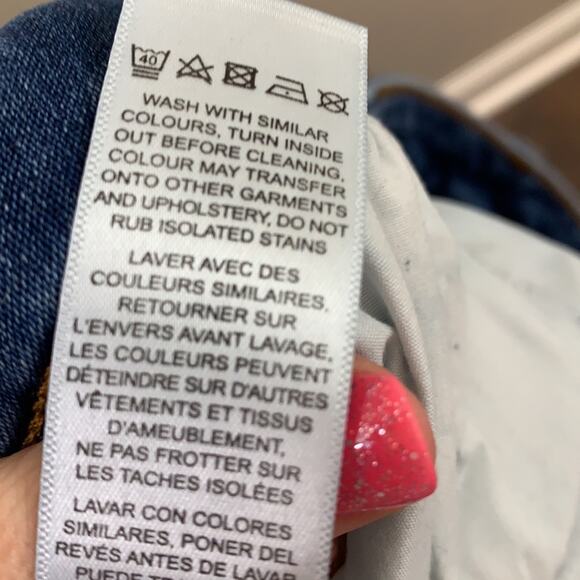 ASOS Skinny Distressed Patched Hi-Rise Jeans - Picture 4 of 6